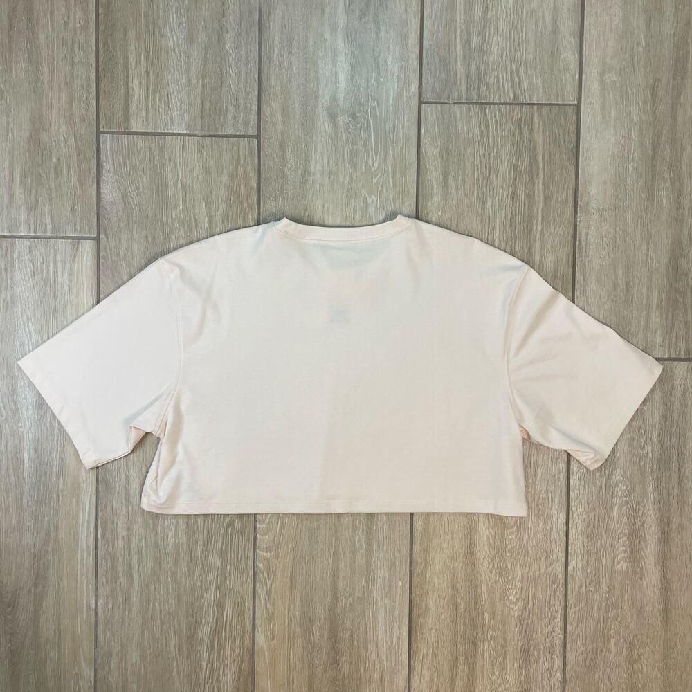 Adidas Originals Trefoil Crop Top Small Wonder White Cream NWT Women's T-Shirt - Picture 2 of 10